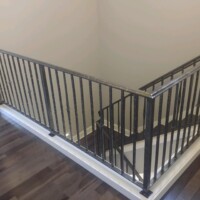 Custom Indoor Iron Railings Seattle WA